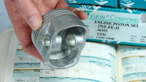 2NZFE II (1.3L) Toyota поршни Teikin 46355STD и 46355050