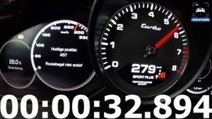 2019 PORSCHE CAYENNE TURBO 0-307km/h ACCELERATION TOP SPEED & LAUNCH CONTROL by AutoTopNL
