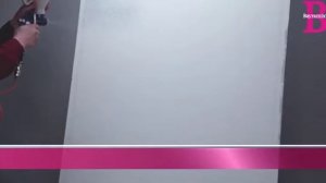 Нанесение декоративного покрытия Мicro Mineral краскопультом (Bayramix)