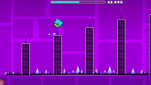 Прохождение Stereo Madness на 3 монетки.