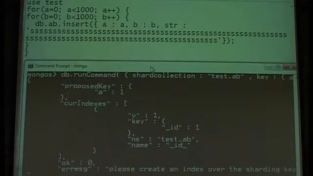 [SIPA-KU] หลักสูตร MongoDB วันที่ 11 ส.ค 55 part1 Sharding 4/5 смотреть онлайн
