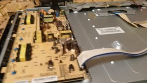 Samsung le32b450c4w замена матрицы и первое включение