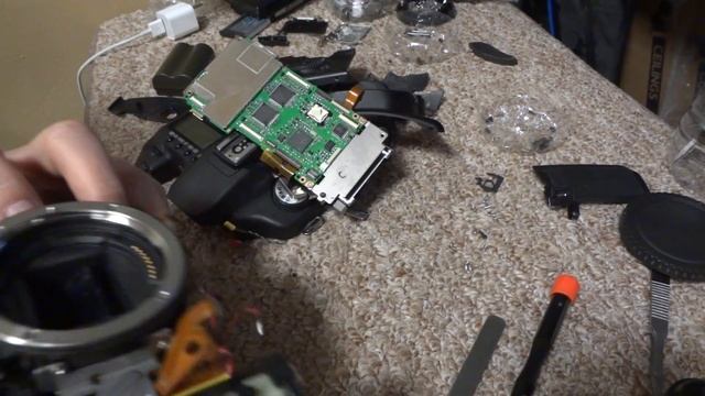 CANON 50D ERR 50 how to repair part 03/sửa máy canon 50d err 50 смотреть онлайн