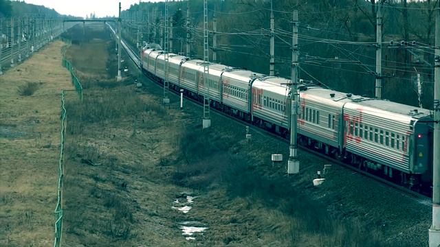 Электровоз ЭП2К-174 С Поездом 089 Волгоград-С-ПБ смотреть онлайн