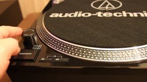 Виниловый проигрыватель Audio-Technica lp120bk-USBHS10