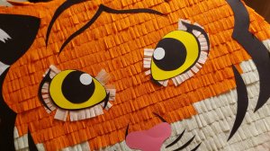 Пиньята Тигр / Как сделать Пиньяту /  Como hacer una Pinata/ Пиньята своими руками/ Pinata Tiger
