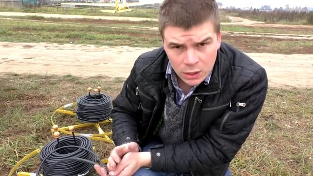 Секреты затяжки 100 метров кабеля в гофру. Suneler.ru смотреть онлайн