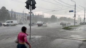 Уфа, сильный дождь,☔️, ливень, 08 августа 2024