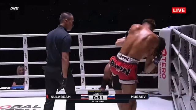 KULABDAM VS INYAS MUSAEV : กุหลาบดำ สจ.เปี๊ยกอุทัย VS อิลยาส ศึก ONE ลุมพินี ONE CHAPIONSHIP смотреть онлайн