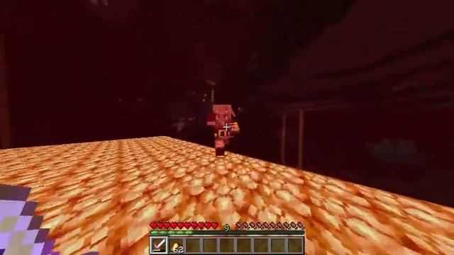 Как убить брутального пиглина золотым мечом