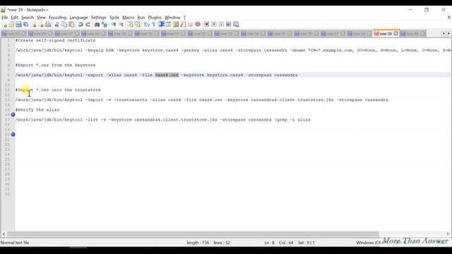 Self Signed Certs for Cassandra смотреть онлайн