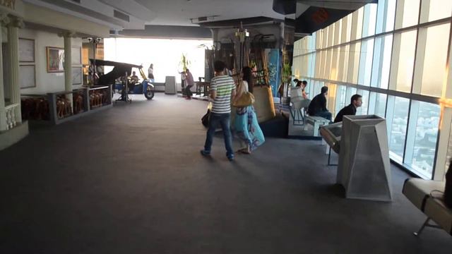 Вид с Baiyoke Sky Hotel: Самое высокое здание в Таиланде. смотреть онлайн