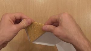 №14.1 Как сделать правильную четырехгранную пирамиду, How to make the correct tetrahedral pyramid