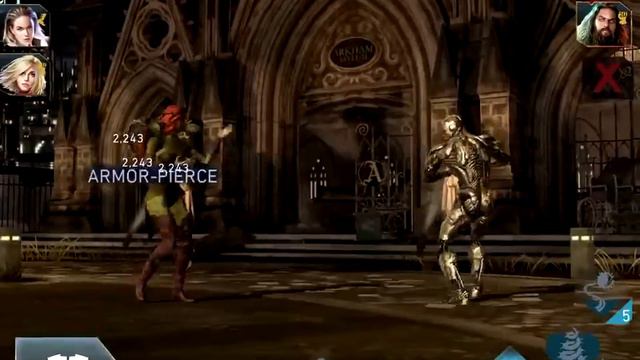 Flora Poison Ivy vs Justice League Team смотреть онлайн