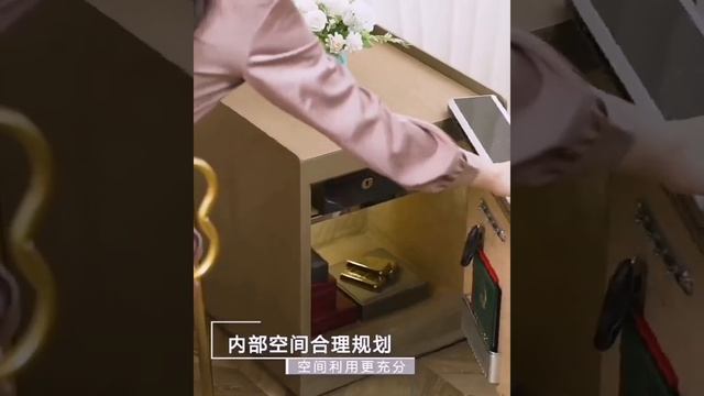 Обзор умного электронного сейфа со сканером отпечатка пальца Xiaomi CRMCR Grey (HS50) смотреть онлайн