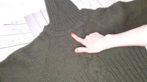 мужской свитер спицами размер 48-50 //экспресс МК//?