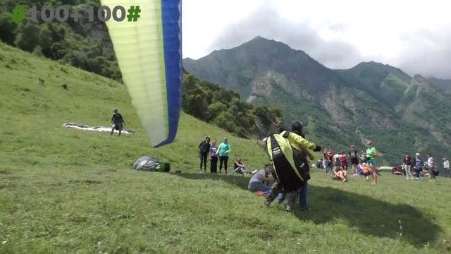 Полет на параплане Чегемские водопады Paragliding для ЧАЙНИКОВ Нальчик КБР 100100 КЗМ 74