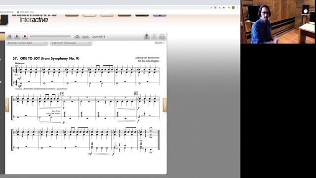 5th grade - Percussion - "Ode to Joy" - Week 16 смотреть онлайн