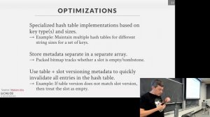 F2023 #07 - Hash Tables (CMU Intro to Database Systems)