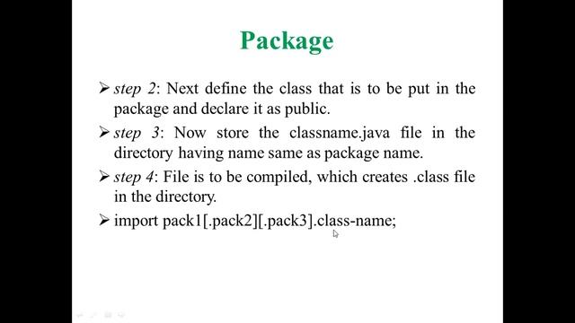 Video 16 Packages in Java and usage of the Packages смотреть онлайн