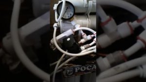 Промывка мембраны обратного осмоса.