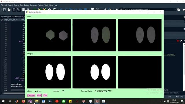 Detecting objects PySimpleGui смотреть онлайн