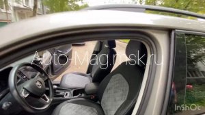 Чехлы на Шкоду Кодиак с алькантарой | Фабрика Автопилот | Установка с выездом мастера