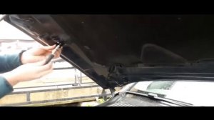 Установка газового упора капота Ford Mondeo 4 2