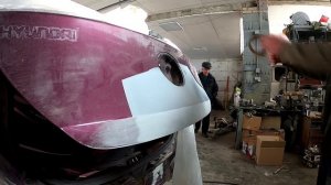 Стапельные работы. Правильная покраска авто
