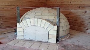 Полное видео строительства Барбекю комлекса с Помпейской печью