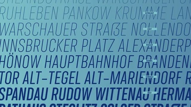 Stadtmitte Font смотреть онлайн