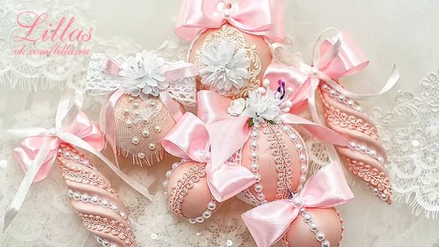 Новогодние шарики ручной работы на заказ. смотреть онлайн