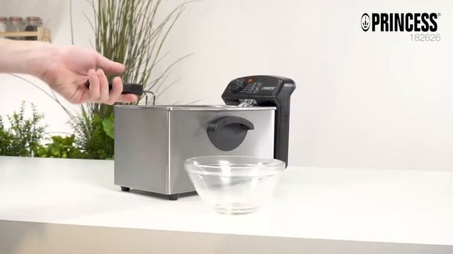 Princess 182626 Familie Castel Frituurpan – Koude zone – Veiligheidsfilter – Inhoud 3 liter смотреть онлайн