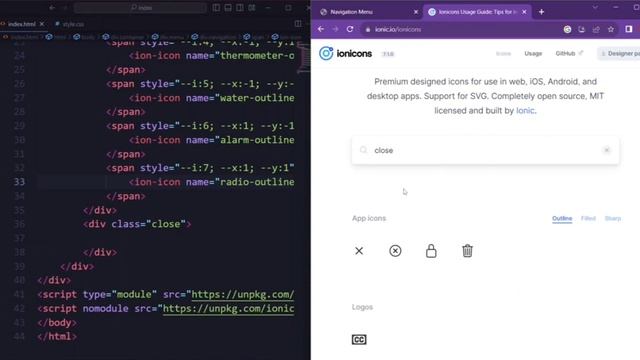 Creative Navigation Menu Using HTML CSS & JavaScript | Menu With Hover Effects