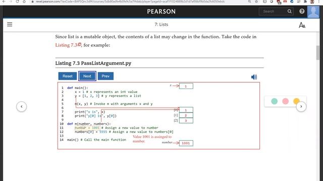 Daniel Liang Python Section 7.6 смотреть онлайн