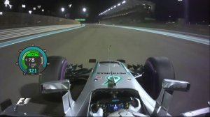 F1 2016  - Lewis Hamilton  Pole Lap Abu Dhabi 