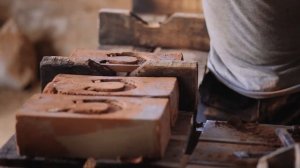 Производство царского кирпича ручной формовки изнутри