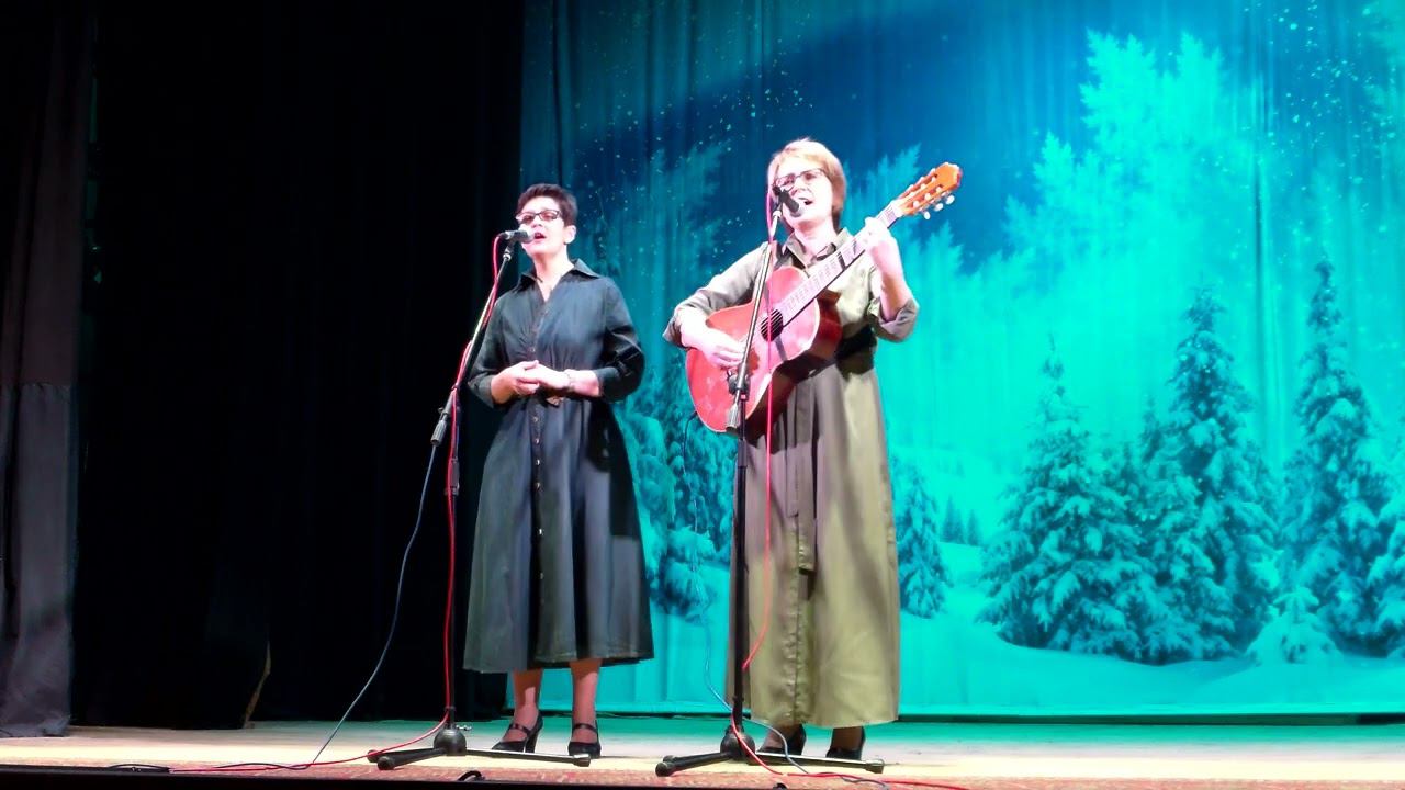 Ольга Плужникова и Марина Горовец "Старый клён" (М. Матусовский - А. Пахмутова)