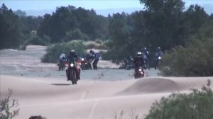 motocycles vs. dunes