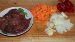 Нежный паштет из куриной печени с болгарским перцем