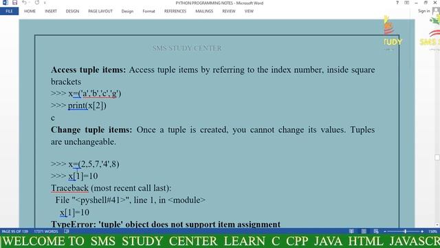 PYTHON PROGRAMMING LANGUAGE ARRAY #python #pythonprogramming #pythontutorial