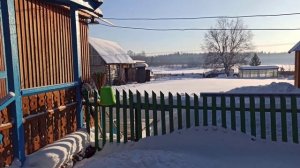 Далекая Сибирская деревня Орехово в Томской области. Как живут в деревнях? Мороз -35