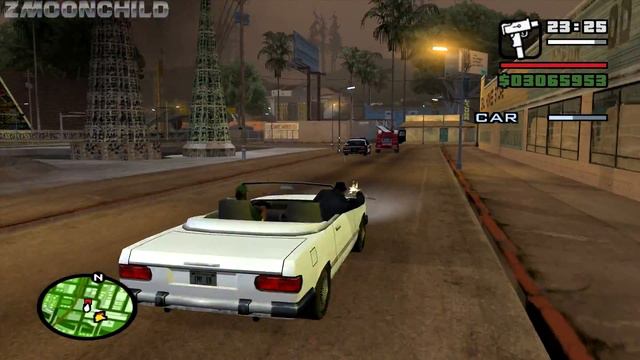 GTA San Andreas - How To Get The BP/FP/EP/DP Feltzer From The Mission End Of The Line
