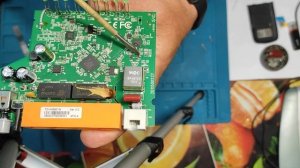 Разборка и осмотр модема TP-LINK  TD-W8901N последствия после грозы.