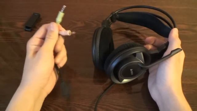 Unboxing стерео гарнитуры A4Tech HS-100 смотреть онлайн
