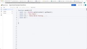 Send PDF Email Attachment with Google Apps Script #Email