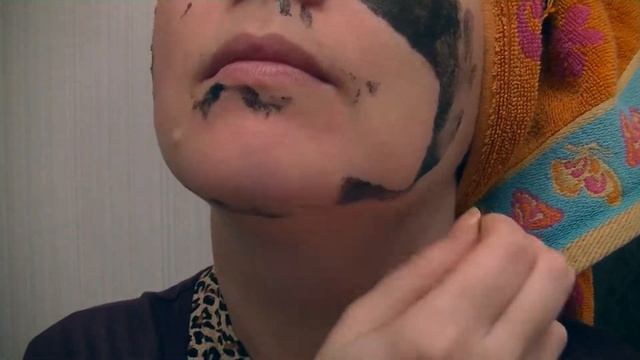 Вечерний уход за лицом. Маска плёнка. смотреть онлайн