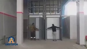 Спаренные шахтные подъемники от ЛИФТПРОМ