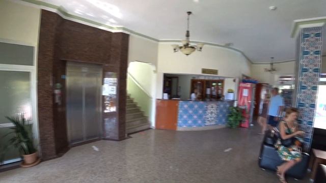 Турция, Сиде. Обзор пляжа. Отель все включено.
