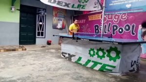 testing donic baracuda + stiga carbonado